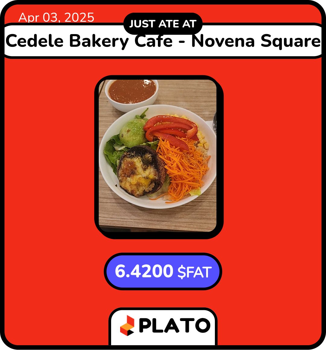 Just earned FAT with @plato2earn! You can too. Use my referral m.getplato.app/#/?u=Rodello and earn 100 FAT.