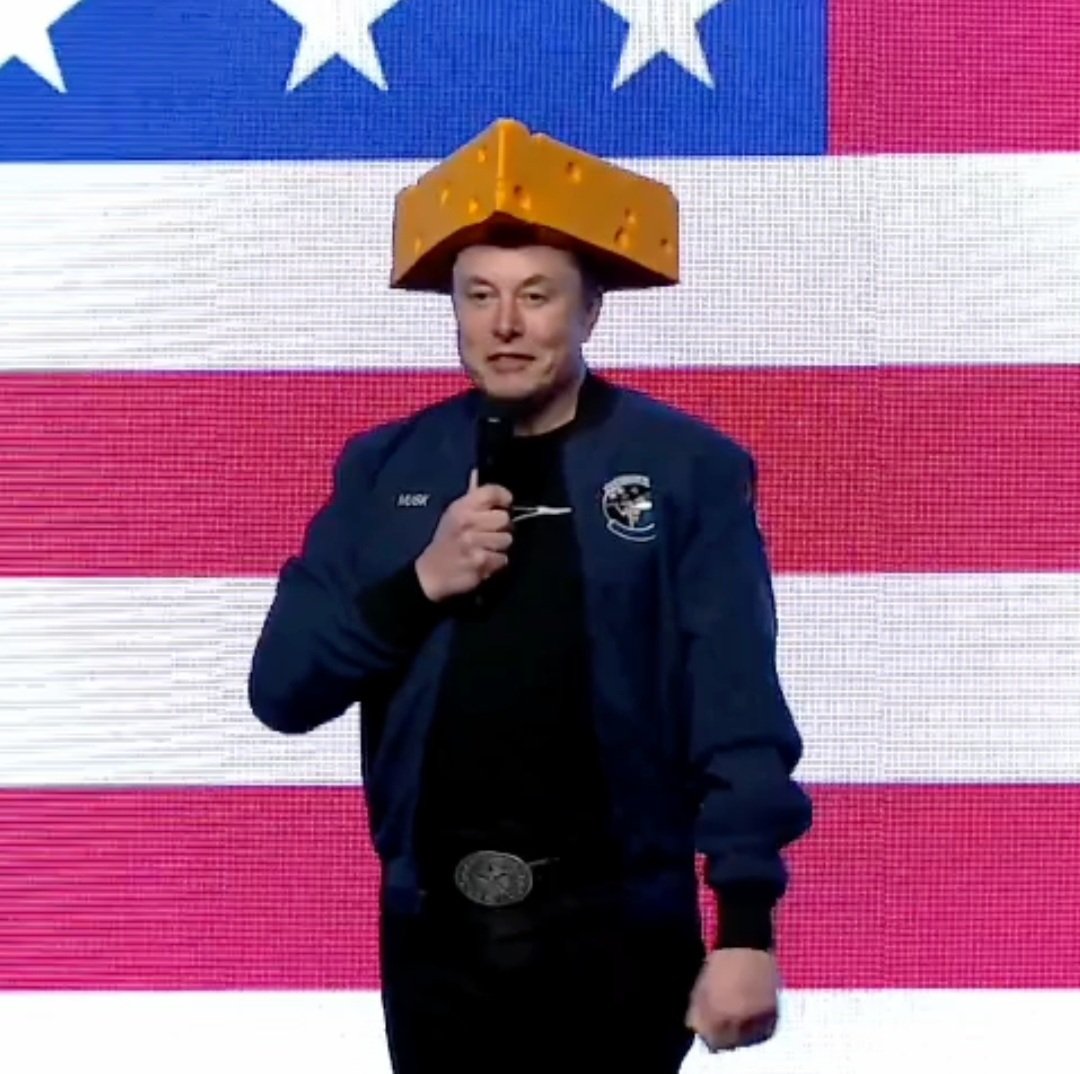 Ai bảo thứ Elon đang đội là Pie cho tôi xin 1 cmt, khổ quá đừng có tự huyễn hoặc nữa, nó là miếng Phô mai - Cheeseee..- ok? 
Pi nó xuống có tin dự án thì cứ ôm thêm 1 mớ để đấy chứ đừng nhìn theo mấy cụ này nữa, bị úp bô mấy lần rồi còn...😂😂😂
