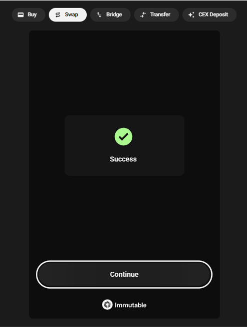 The QUEST token launch was a massive success!

60m FDV -> 120m FDV currently.

No pre-sale, no VCs, no KOL rounds = less selling pressure.

Finally bought my guild crest too!

And huge shoutout to the IMX team. The upgraded UI was so much better and more intuitive.