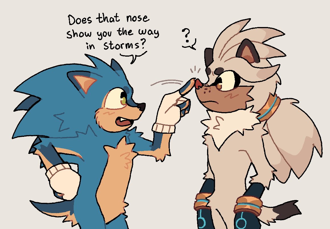 Frulleboii's tweet image. Does this count as sonic x silver?