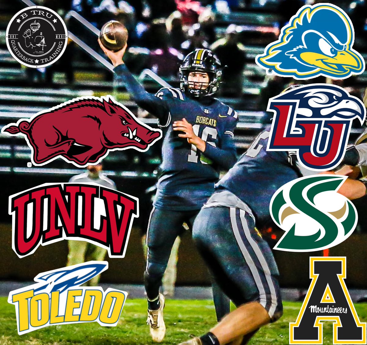 Baylin Trujillo (@baylintrujillo) on Twitter photo 🚨🚨QB TRAINEE OFFER ALERT🚨🚨
2027 STATE CHAMPION QB Trainee: <a href="/lukegaitherqb/">Luke Gaither</a> (Radford HS, Virginia) has received his 7th D1 OFFERED today from DELAWARE 🔵🟡 S/O to my dude <a href="/CoachGoldrich/">Sean Goldrich</a>
OFFERS: Arkansas, Delaware, Sacramento State, App State, Liberty, Toledo & UNLV 🚨🚨QB TRAINEE OFFER ALERT🚨🚨
2027 STATE CHAMPION QB Trainee: <a href="/lukegaitherqb/">Luke Gaither</a> (Radford HS, Virginia) has received his 7th D1 OFFERED today from DELAWARE 🔵🟡 S/O to my dude <a href="/CoachGoldrich/">Sean Goldrich</a>
OFFERS: Arkansas, Delaware, Sacramento State, App State, Liberty, Toledo & UNLV