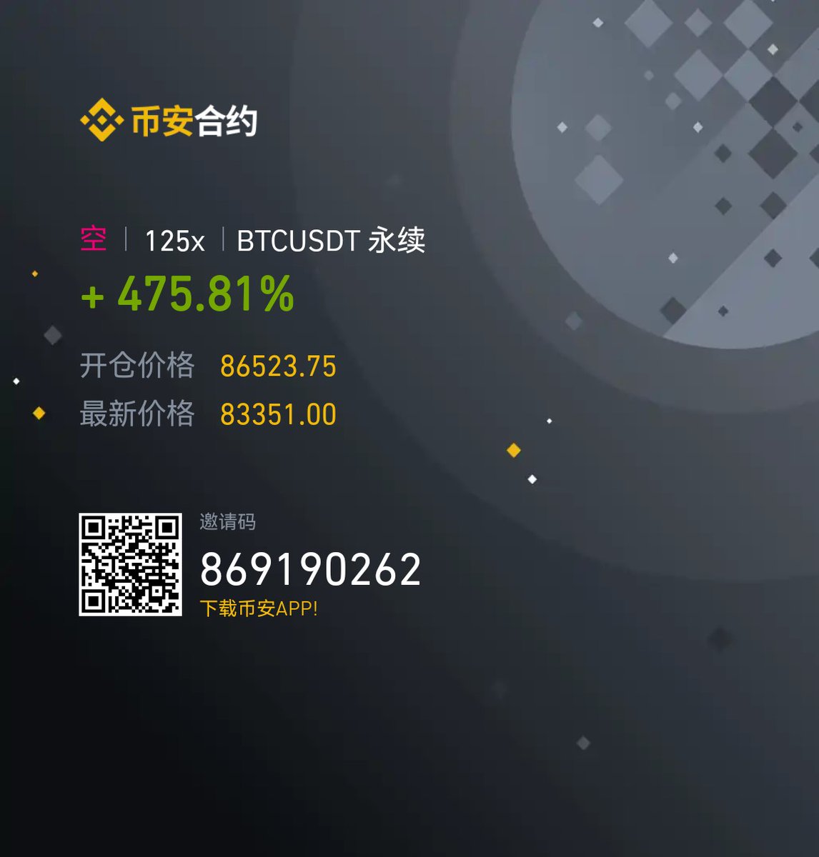 Autism9686's tweet photo. #BTC:关税落地，多空双爆。😂 https://t.co/3F4HKVtYYO