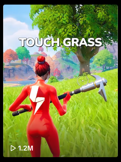1M views for saying "touch grass" 💀