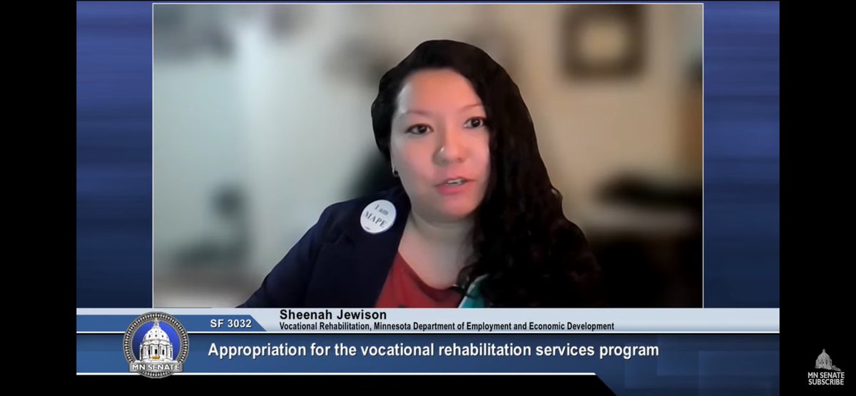 SheenahChoe's tweet image. Advocacy is vital for individuals with disabilities. Many are unable to advocate for their service needs in legislative spaces. It falls on those of us who can to be their voice!

Thank you Senator Zaynab Mohamed!

#MAPEstrong Proud to be a MAPE member and advocate! 💪🏽