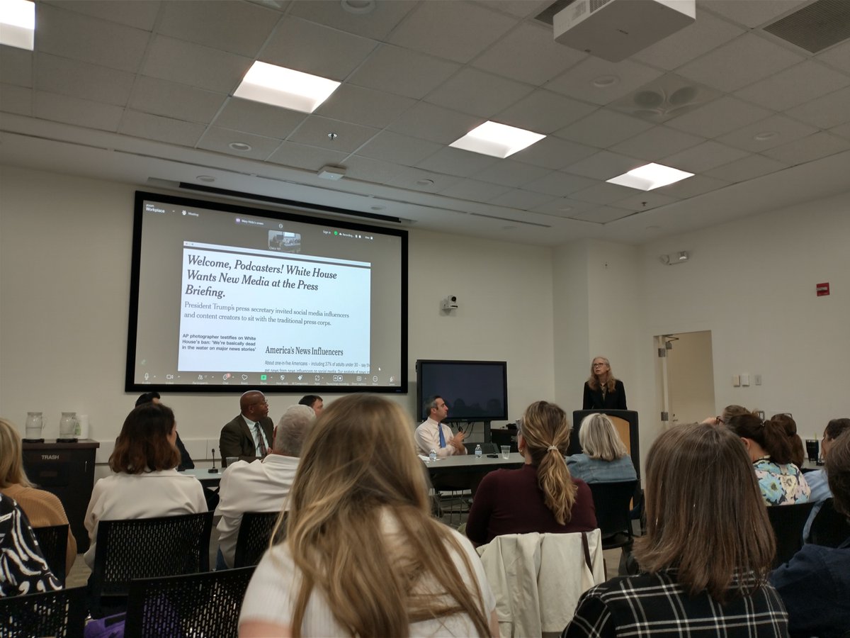 Great to be with <a href="/lwvcm/">LWV of Charlotte Mecklenburg</a> in Charlotte tonight for the local media session ending their Civics 101 series. Inspiring to see so many adults passionate about the community! (and fun to share the stage with <a href="/JoeBrunoWSOC9/">Joe Bruno</a>