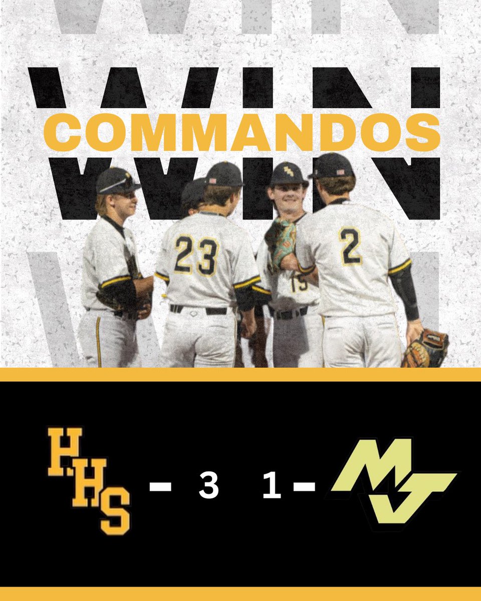 Commando Baseball (@hvillebaseball) on Twitter photo ⚾️ FINAL SCORE ⚾️
COMMANDOS - 3
Mt Juliet - 1
<a href="/JakobMurphy31/">Jakob Murphy</a> 6 2/3 IP, 1ER, 5K
<a href="/Gavinmiller01/">Gavin miller</a> 1-3, R, SB
<a href="/Houstonbogle_12/">Houston Bogle</a> 1-3, RBI
@Carson_A8 SAVE on the Mound
#commandobaseball ⚾️ FINAL SCORE ⚾️
COMMANDOS - 3
Mt Juliet - 1
<a href="/JakobMurphy31/">Jakob Murphy</a> 6 2/3 IP, 1ER, 5K
<a href="/Gavinmiller01/">Gavin miller</a> 1-3, R, SB
<a href="/Houstonbogle_12/">Houston Bogle</a> 1-3, RBI
@Carson_A8 SAVE on the Mound
#commandobaseball
