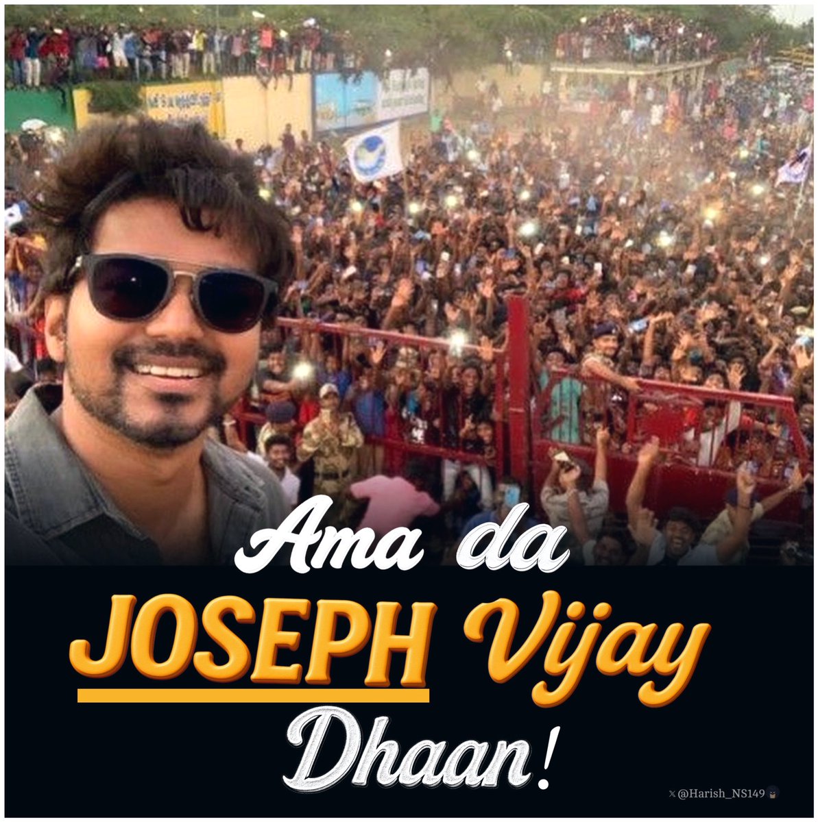 #Dmk says that Hindus will not vote for Christian //

To <a href="/mkstalin/">M.K.Stalin</a>,

I am Hindu and my vote for Joseph Vijay.

Pass it on.

#MyVoteFor_JosephVijay