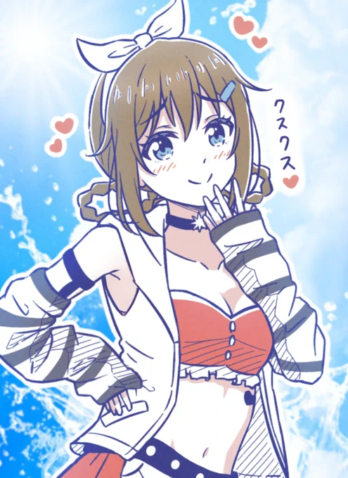 #桜坂しずく生誕祭2025 こちら差分でございます!しずくちゃん可愛いよしずくちゃん(このっ……このっ……クスクス嘲笑うしず子をわからせたい………)#lovelive #虹ヶ咲 #桜坂しずく 
