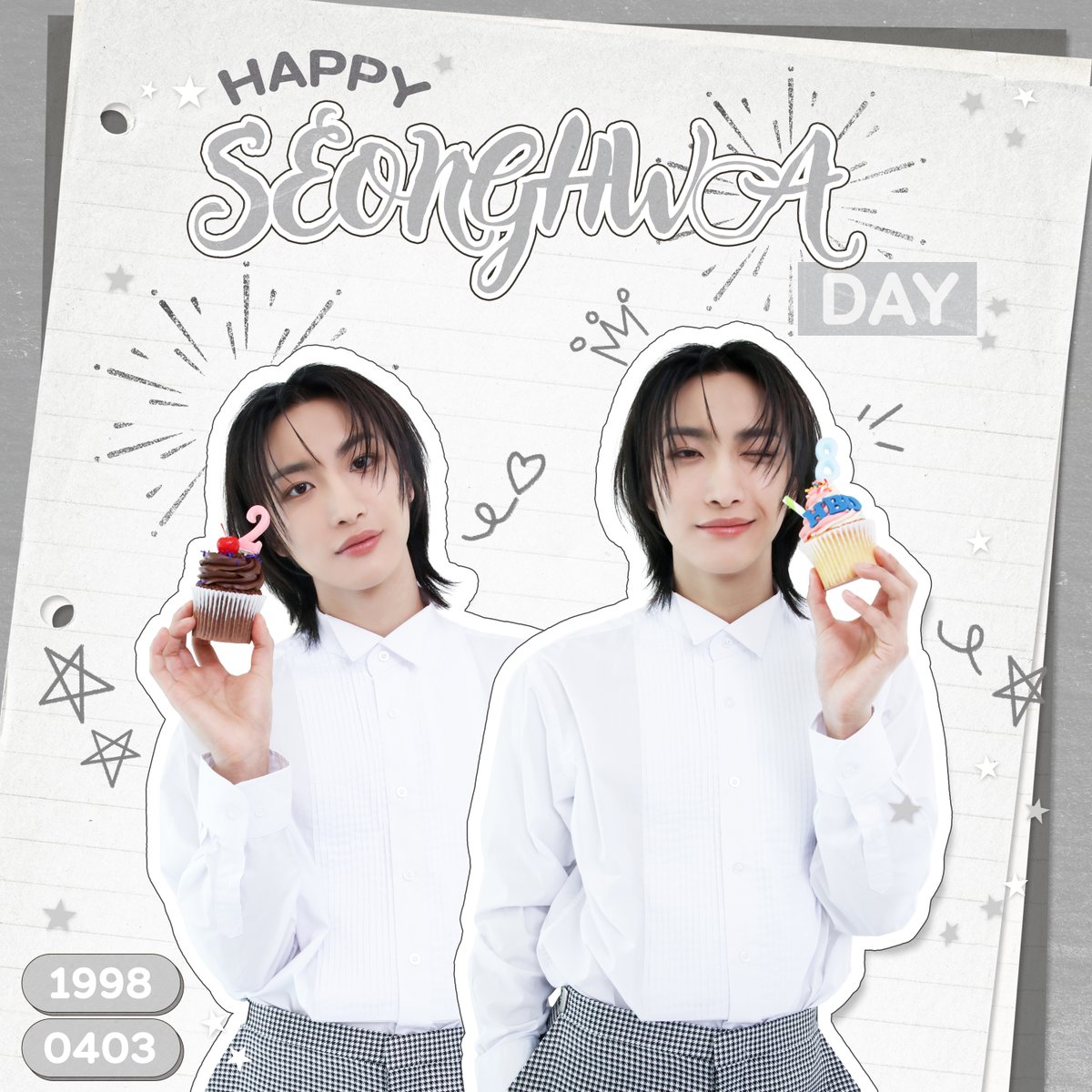 Happy Birthday, Seonghwa ATEEZ 🎂

Kamu juga bisa lho merayakan ulang tahun Seonghwa dengan membuat frame event di Selfie Time secara gratis!

#selfietime #seonghwa #ATEEZ