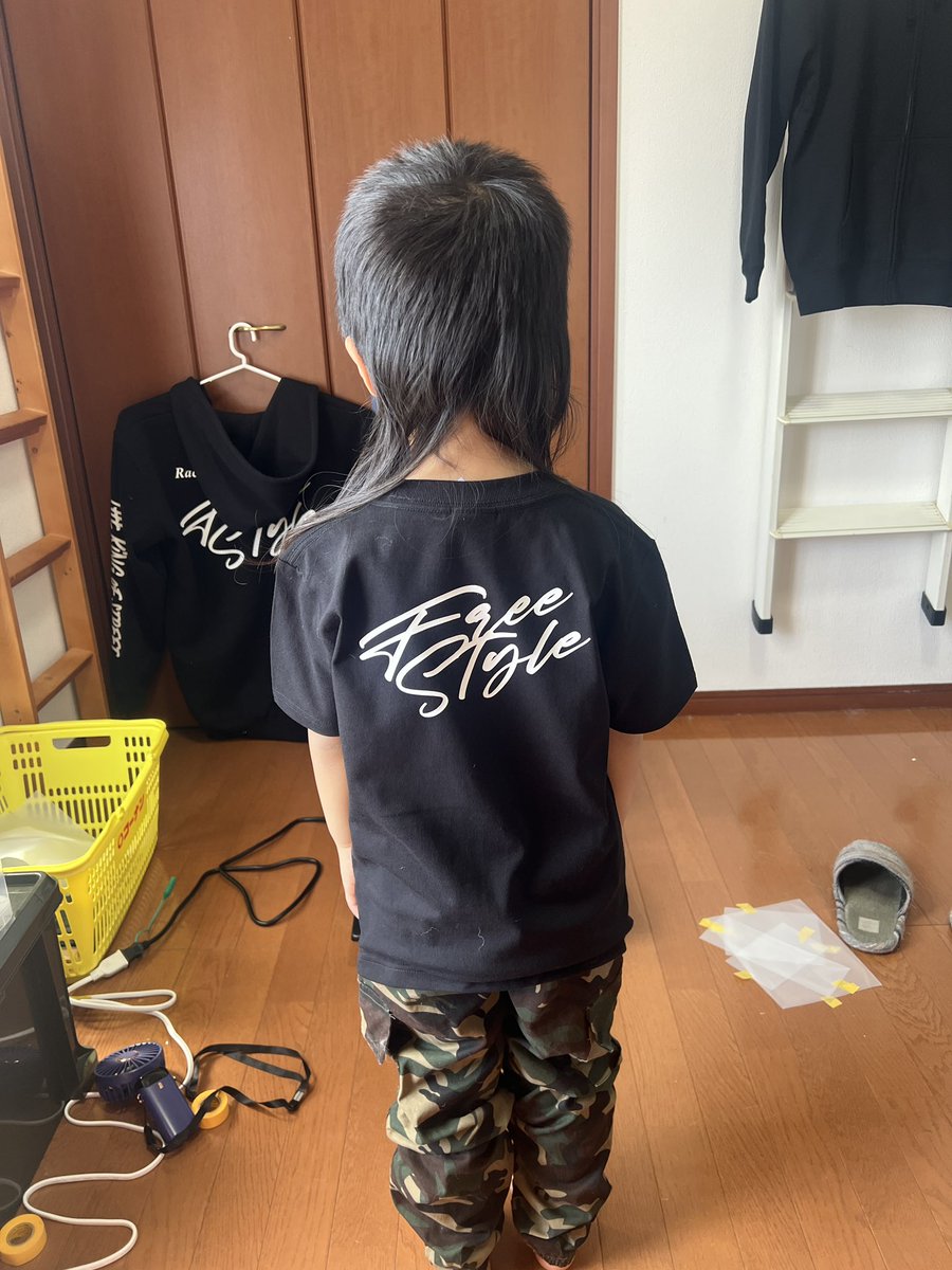 FreeStyleキッズTシャツ出来た！！