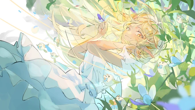 今年も描きました今回描くのが丁寧すぎて遅刻しました#不知火フレア生誕祭2025 