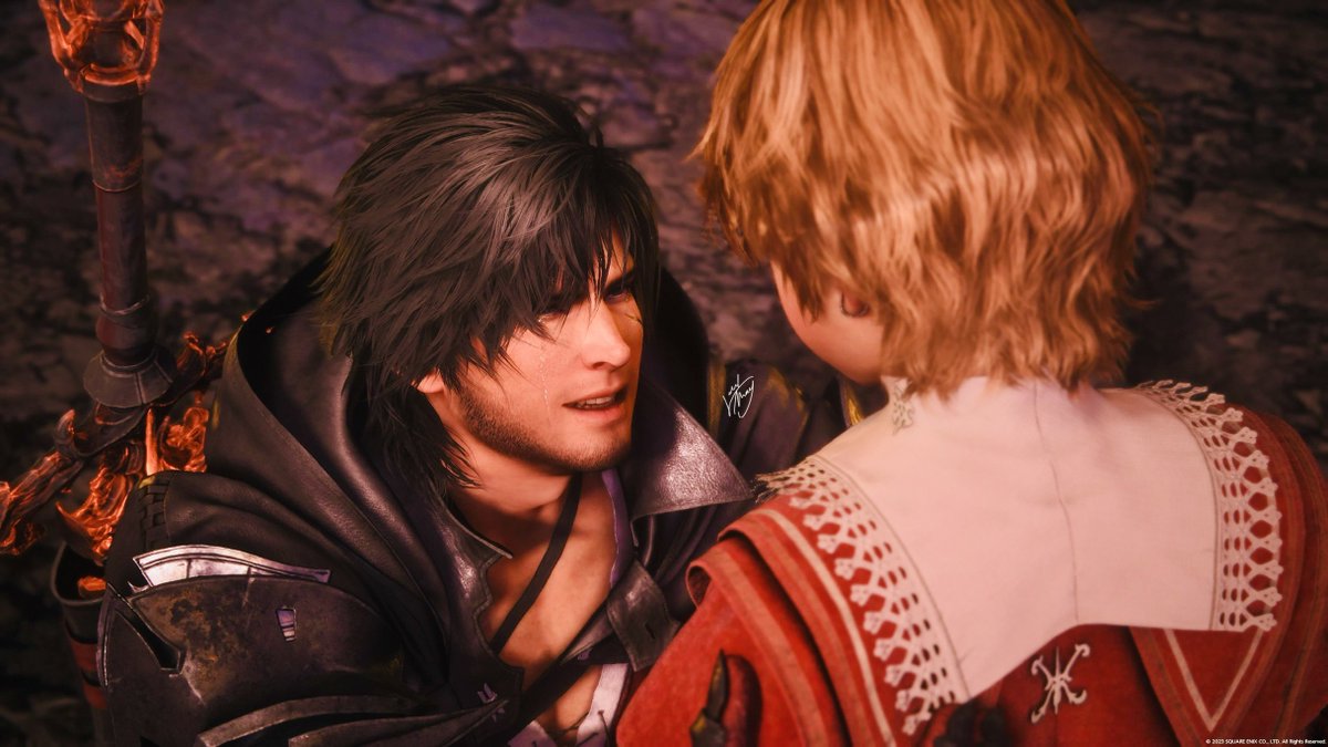 roadmerrysps5's tweet photo. Dream vs. Reality
          Reunited at last.

#FF16 #FF16PhotoMode #CliveRosfield #JoshuaRosfield https://t.co/RaWIi41xr9
