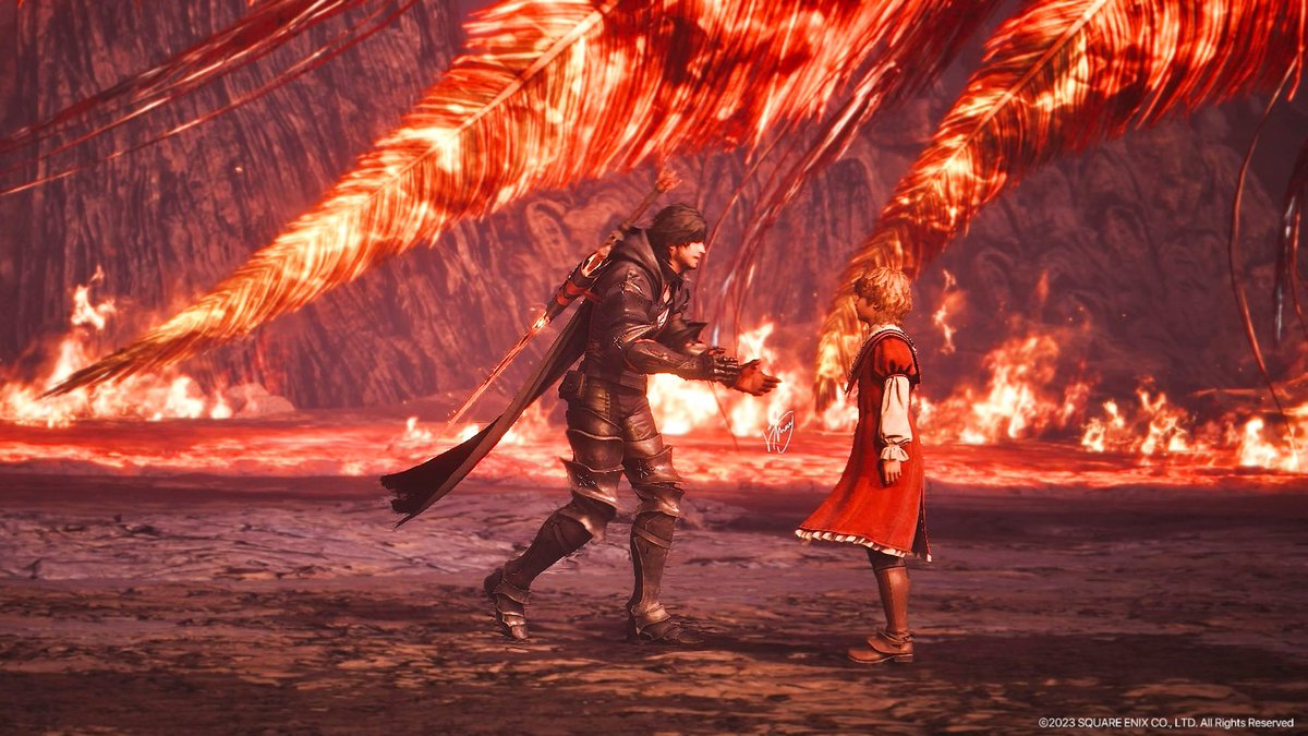 roadmerrysps5's tweet photo. Dream vs. Reality
          Reunited at last.

#FF16 #FF16PhotoMode #CliveRosfield #JoshuaRosfield https://t.co/RaWIi41xr9