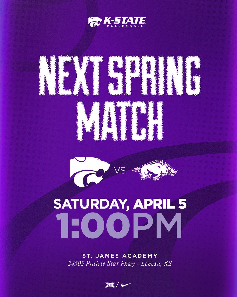 St. James Academy Volleyball (@sjavball) on Twitter photo St James Academy is excited to be hosting K-State and Arkansas in a spring scrimmage.  Admission is FREE. So if you are in town come and watch some exciting collegiate volleyball at St James, match starts at 1pm! St James Academy is excited to be hosting K-State and Arkansas in a spring scrimmage.  Admission is FREE. So if you are in town come and watch some exciting collegiate volleyball at St James, match starts at 1pm!