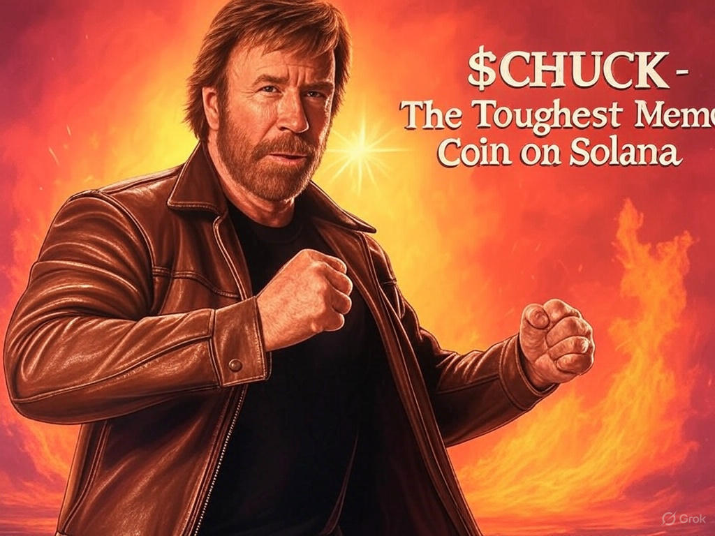 💥 $CHUCK IS LIVE – HERE’S WHAT THE TOUGHEST COIN ON SOLANA WILL DO! 🔫🔫

Chuck Norris is packing heat and ready to dominate! $CHUCK isn’t just a meme coin—it’s a legend in the making! 🚀

🔥 What $CHUCK Will Do:

1️⃣ Go Viral with Chuck Norris Hype: Legendary memes +