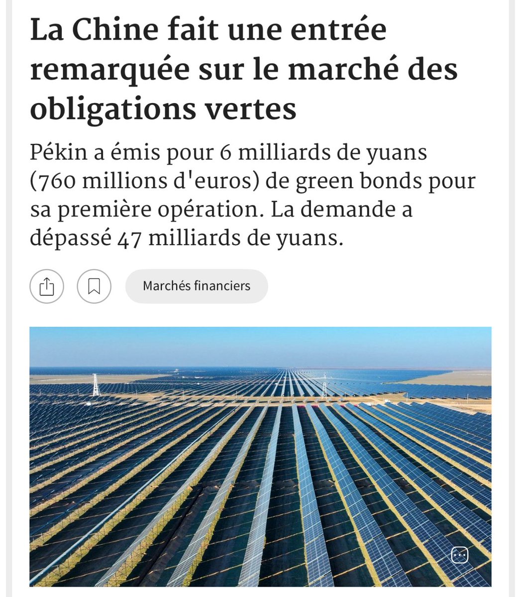 BegonThomas's tweet photo. (Suite RvP 03-04/25)
✅ Création en hausse et financement en baisse : qui sont les #startup de la #greentech ? ✔️ https://t.co/7eCIjWJMfE
✅ La Chine fait une entrée remarquée sur le marché des #obligations #vertes ✔️ https://t.co/W93kX1qGZG https://t.co/vrTOzZ1ze6