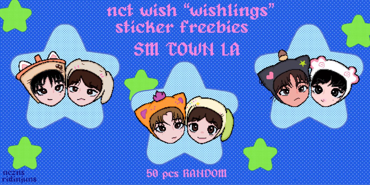 nczns_'s tweet photo. ₊✩‧₊
nct wish fansupport freebies

 50 misc stickers of wish pairs

no holds / planned trades
1 per person  

↳ smtown LA
#NCTWISH #NCT #엔시티위시 #유우시 #YUSHI #ユウシ #시온 #SION #シオン #리쿠 #RIKU #リク #사쿠야 #サクヤ #SAKUYA #JAEHEE #재희 #ジェヒ #료 #リョウ #RYO https://t.co/kBf1JBf444
