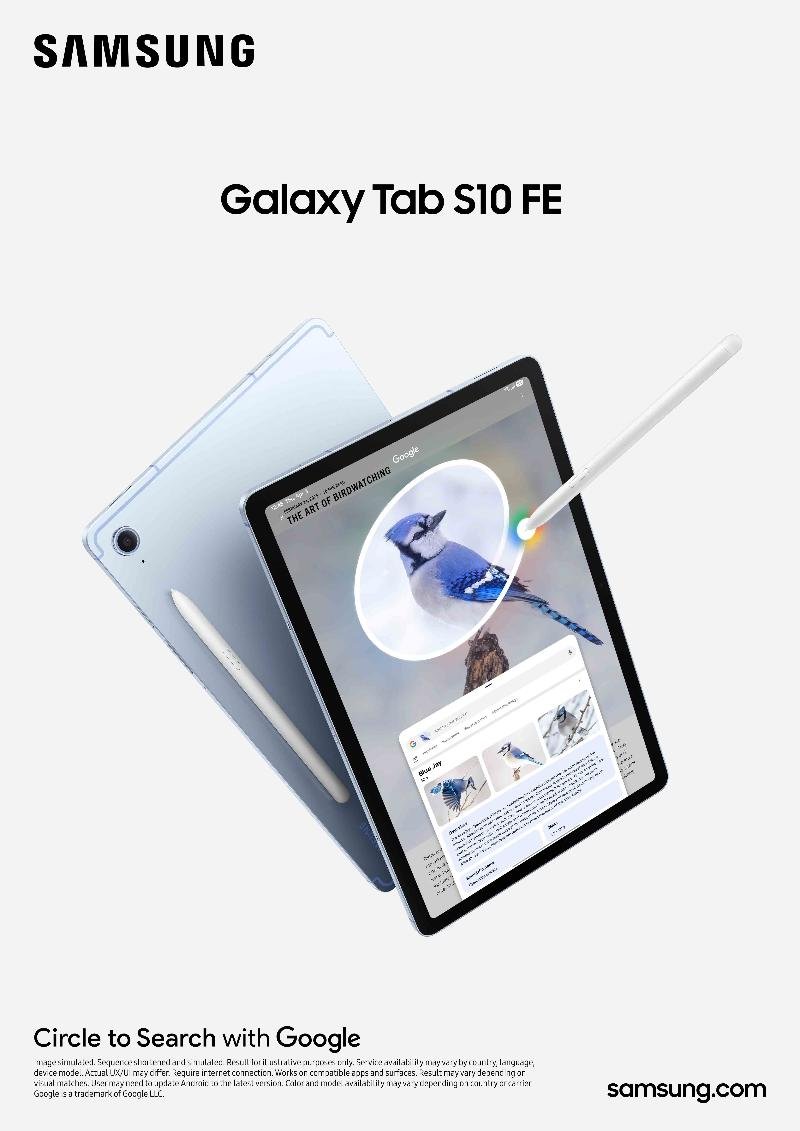 techforconsumer's tweet image. Samsung Galaxy Tab S10 FE and Tab S10 FE+ prices revealed for India.

Galaxy Tab S10 FE
8GB+128GB: ₹42,999 | ₹50,999
12GB+256GB: ₹53,999 | ₹61,999

Galaxy Tab S10 FE+
8GB+128GB: ₹55,999 | ₹65,999
12GB+256GB: ₹63,999 | ₹73,999