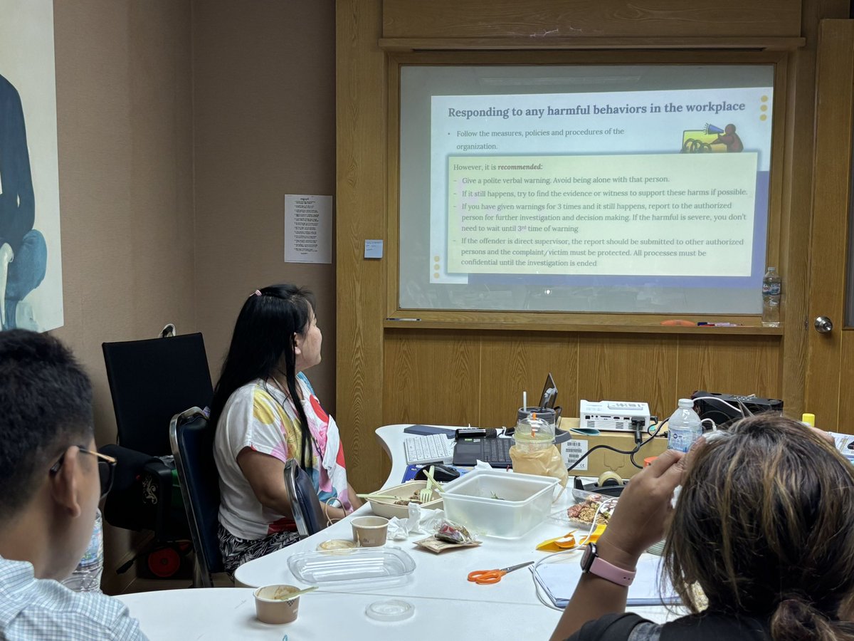 apnsw's tweet image. Staff training on occupational safety and health! #apnsw #stafftrainingday