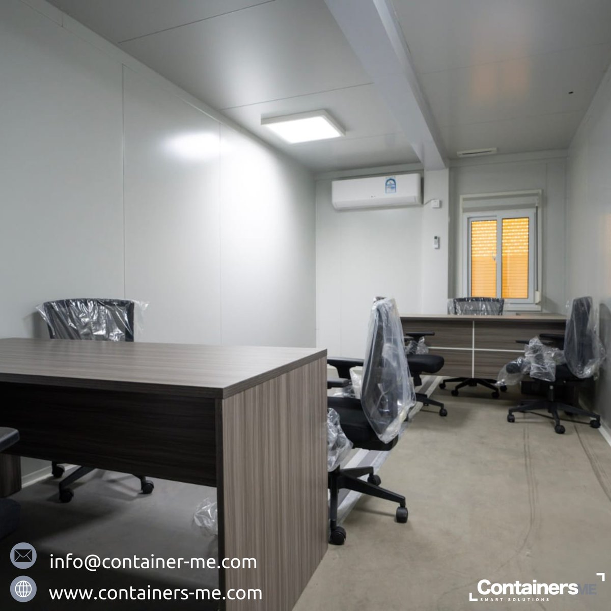 Containers_me's tweet photo. Upgrade your office with our modular mobile containers! Flexible, functional, and customizable – perfect for any business.
Explore more on our website: https://t.co/U0Raxq1zHG
Let’s create your ideal workspace today!
#office #modularoffice #containersme https://t.co/smn9HyAqYV