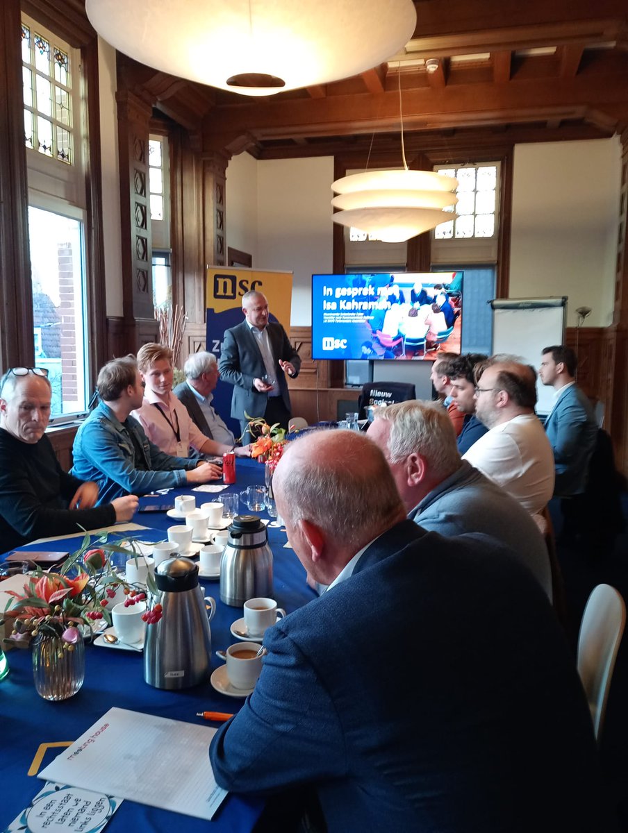 Mireille Louwerens (@mlouwerens) on Twitter photo De wereld van vandaag is niet meer die van gisteren, en inmiddels vrij onzeker – dat was de kern van het verhaal van TK-lid <a href="/isakahraman/">Isa Kahraman</a> op de (leden)bijeenkomst in Dordrecht
Wil je ook aanwezig zijn op een bijeenkomst van <a href="/NwSocContract/">Nieuw Sociaal Contract</a>
Kijk op 👇 partijnieuwsociaalcontract.nl/agenda De wereld van vandaag is niet meer die van gisteren, en inmiddels vrij onzeker – dat was de kern van het verhaal van TK-lid <a href="/isakahraman/">Isa Kahraman</a> op de (leden)bijeenkomst in Dordrecht
Wil je ook aanwezig zijn op een bijeenkomst van <a href="/NwSocContract/">Nieuw Sociaal Contract</a>
Kijk op 👇 partijnieuwsociaalcontract.nl/agenda