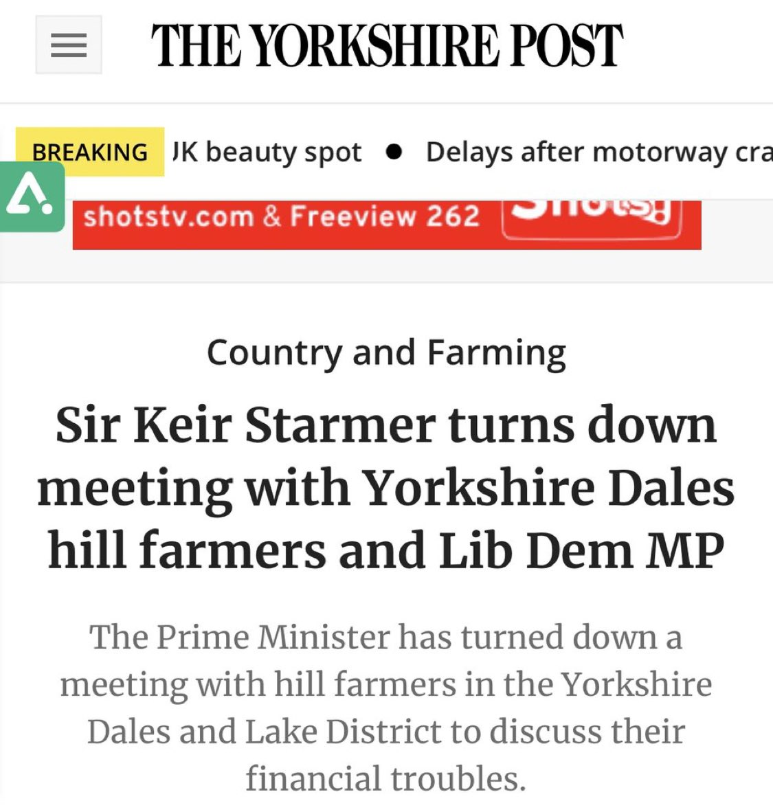 NoFarmsNoFoods's tweet image. But he’s quite happy to meet BlackRock.