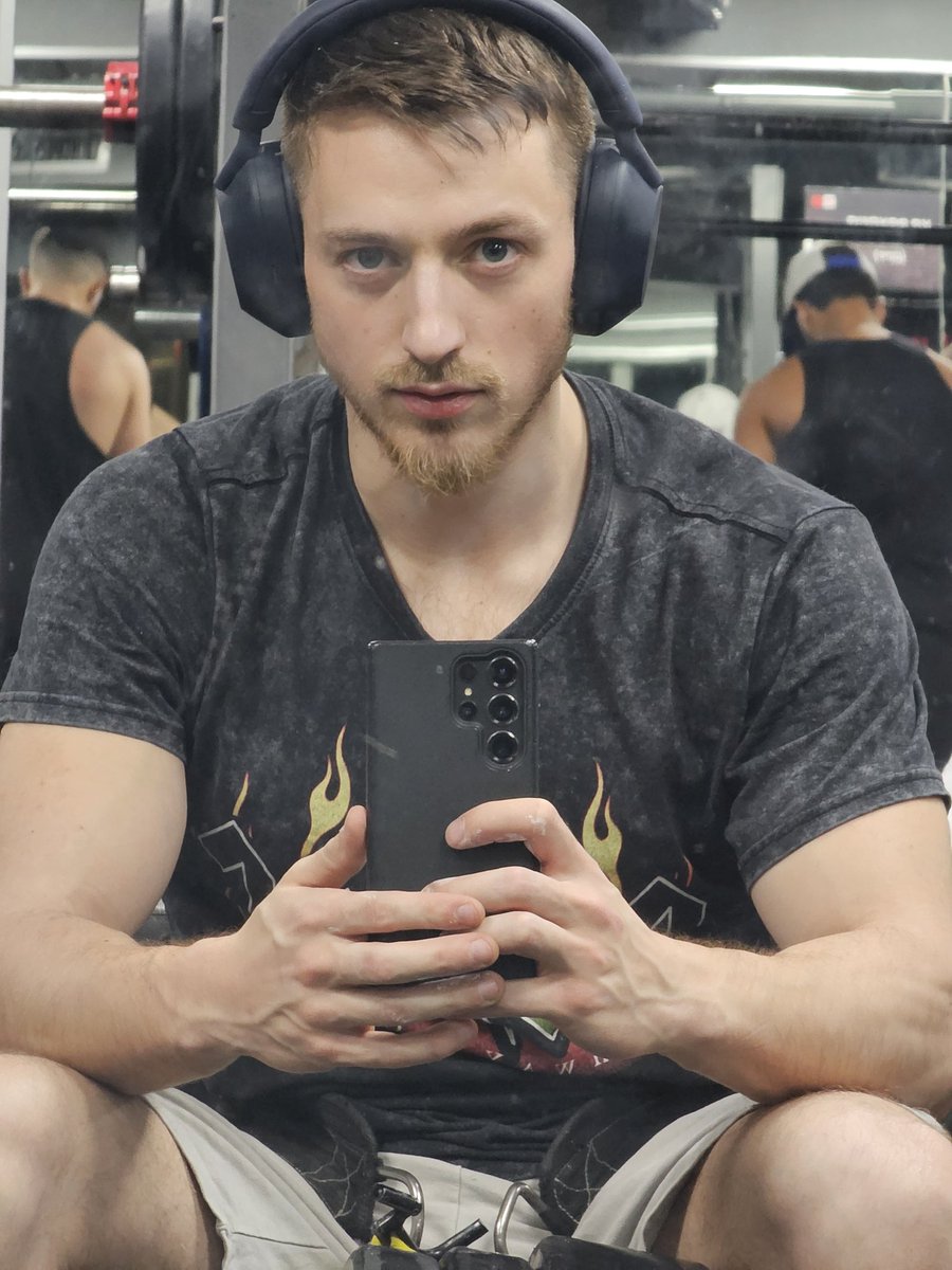 Looking tough