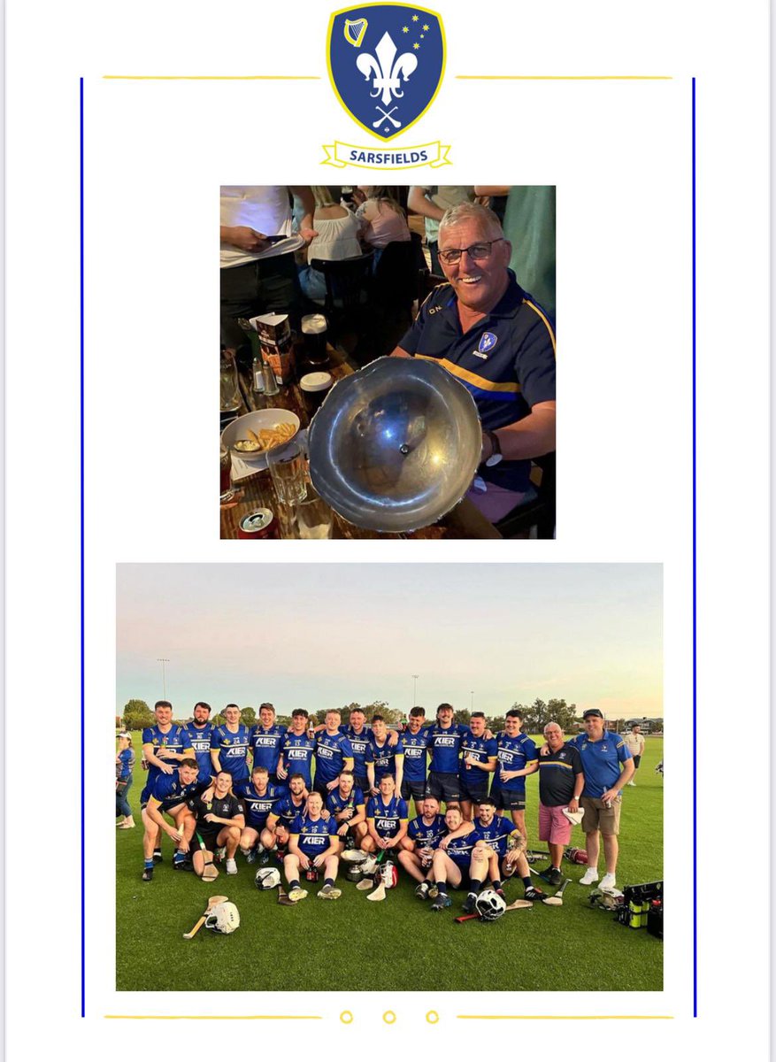 Sarsfields Hurling (@sarsfieldsperth) on Twitter photo 