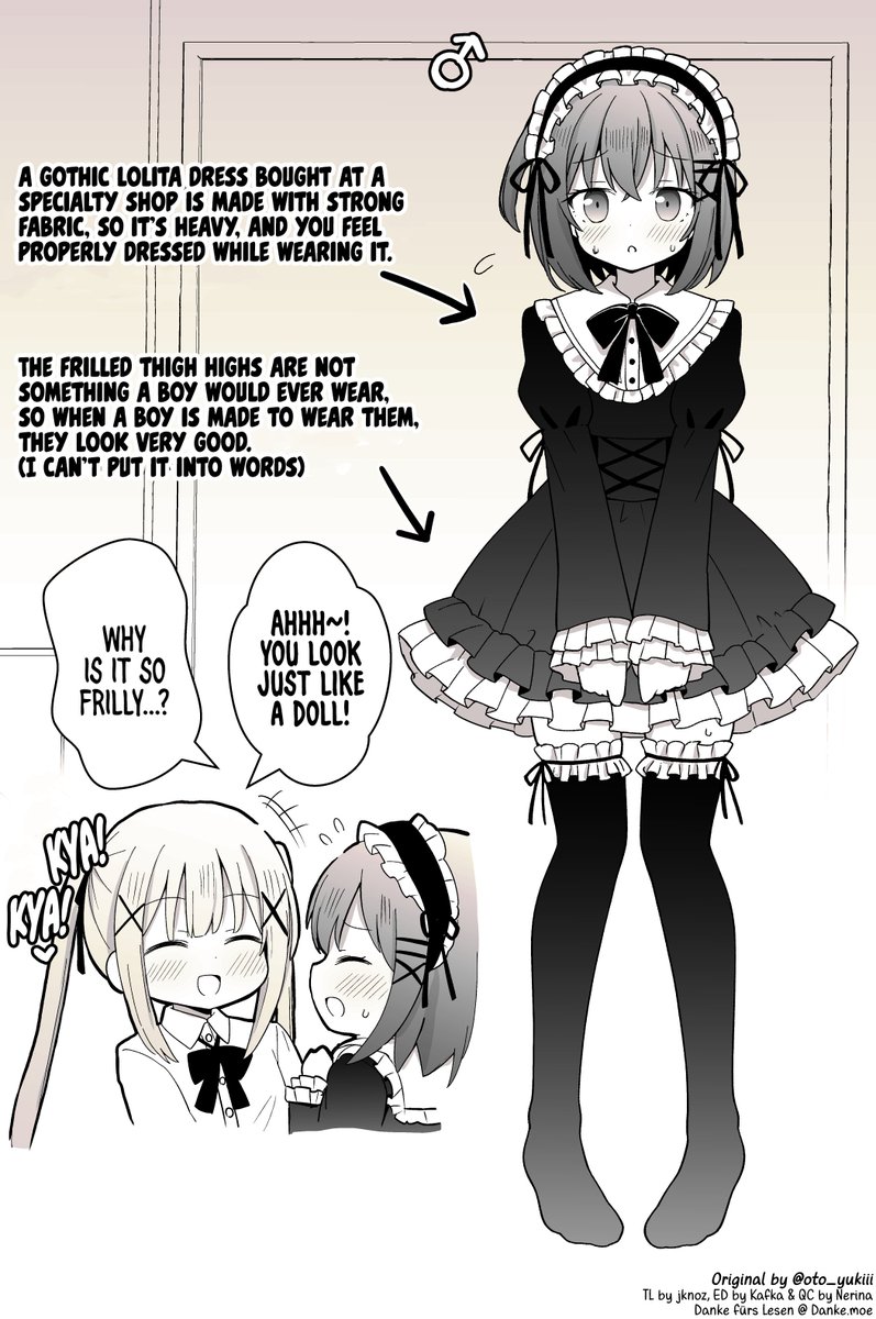 「A Boy Who is Forced to Crossdress by the Girl Next Door: Got」Danke ...