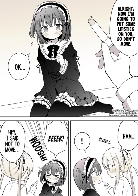 A Boy Who is Forced to Crossdress by the Girl Next Door: Gothic Lolita (Continued) by @oto_yukiii 

https://t.co/tpafOwVylc 