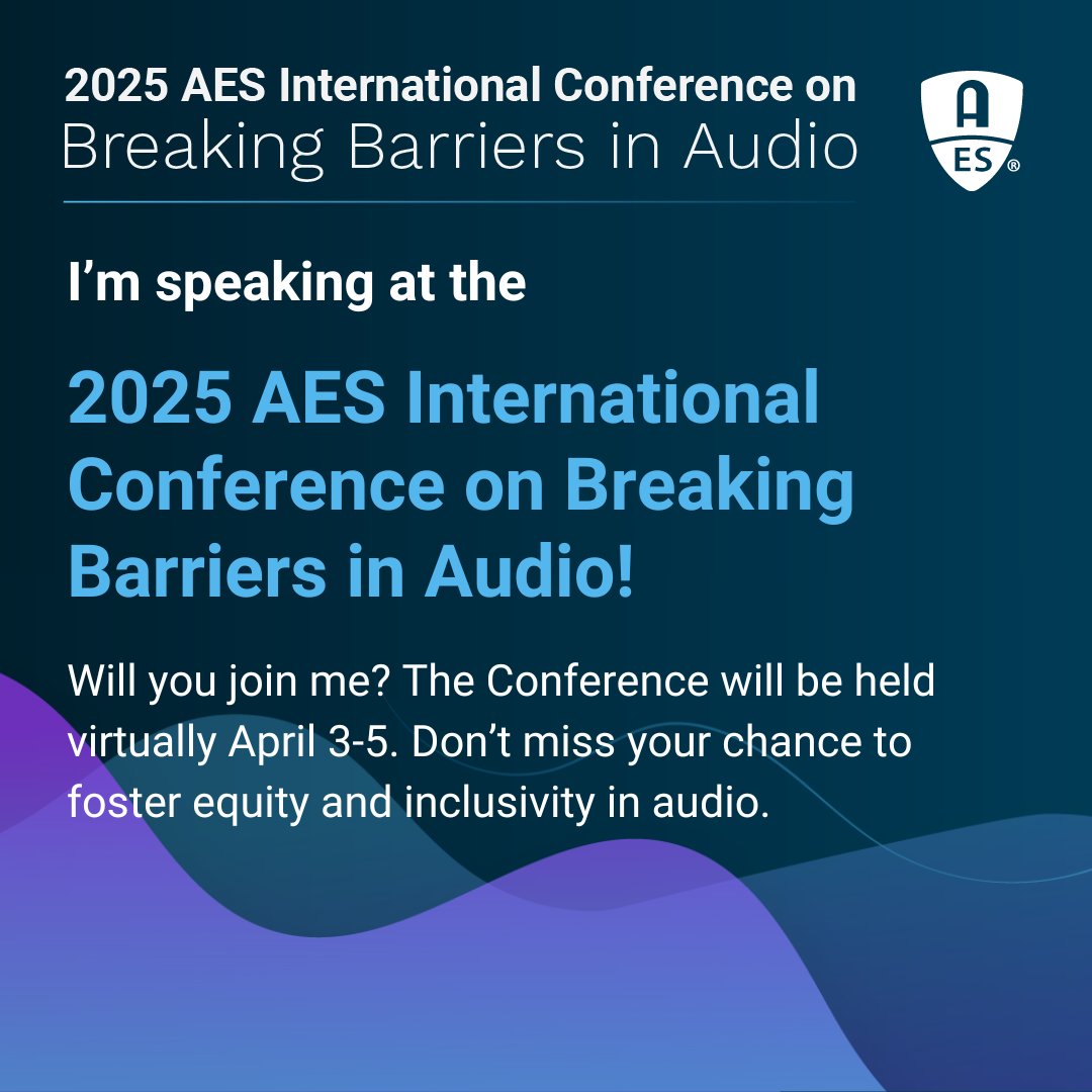 Excited to share my insights at #AESBreakingBarriers 2025! I'll be talking about K-pop Culture and Protest. Online from April 3-5.
Learn more: lnkd.in/gxFQ-gy9
