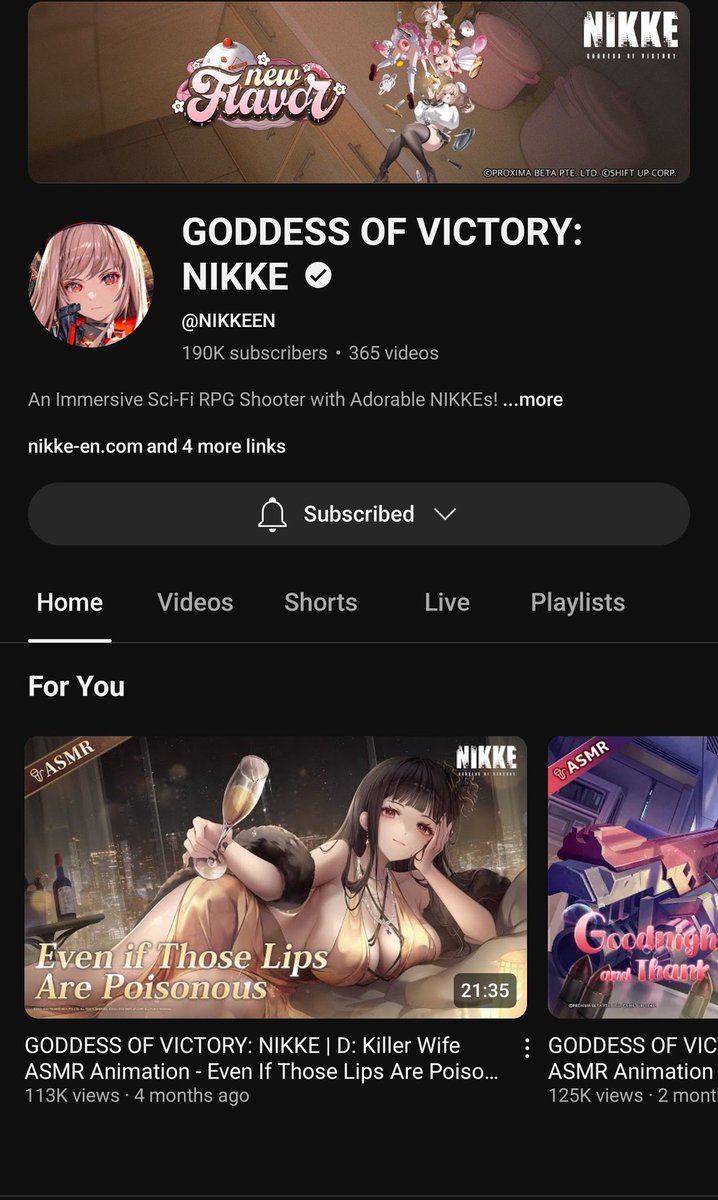 FerGearV's tweet photo. @NIKKE_en #NIKKEYouTube https://t.co/u8hAUE7pKV
