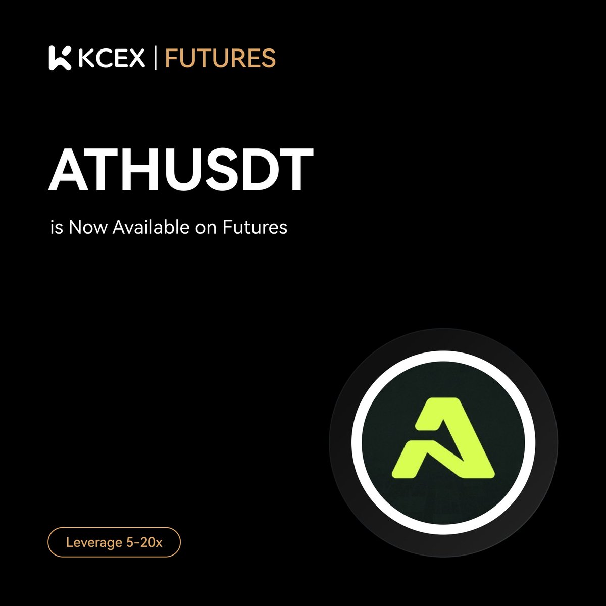 #KCEX New Future Listing !

🔹 KCEX has launched $ATH perpetual futures.
🔹 Leverage:  5-20x

🔥Trade Now:
kcex.com/futures/exchan…