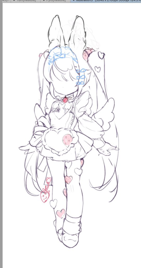 anomalyCOLLON's tweet photo. WIP commission https://t.co/50OKWUfi8F
