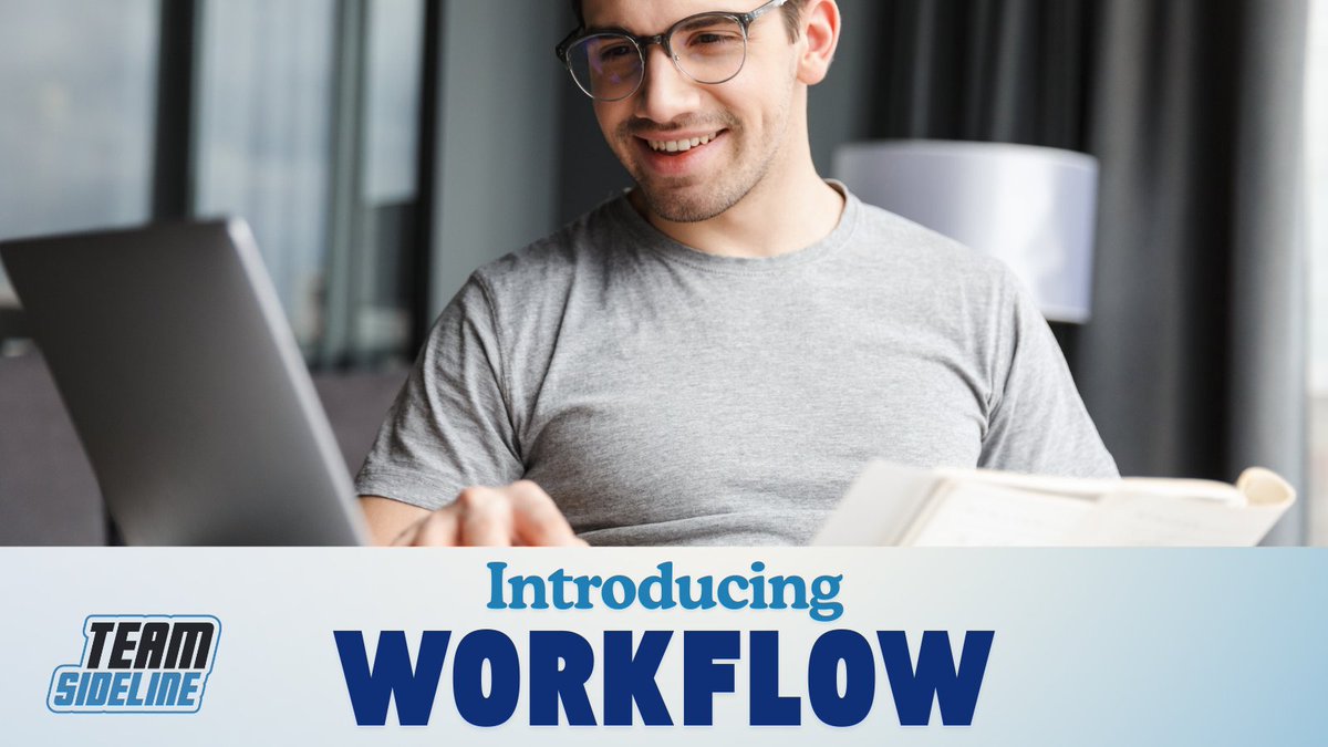 New from TeamSideline: Workflow is live! 🎉
 ✅Track custom player requirements
 📊View team progress instantly
 📁Export data easily
 🔁Share workflows across affiliated orgs
📩 Contact sales@teamsideline.com to get started! #YouthSports #LeagueManagement #TeamSideline