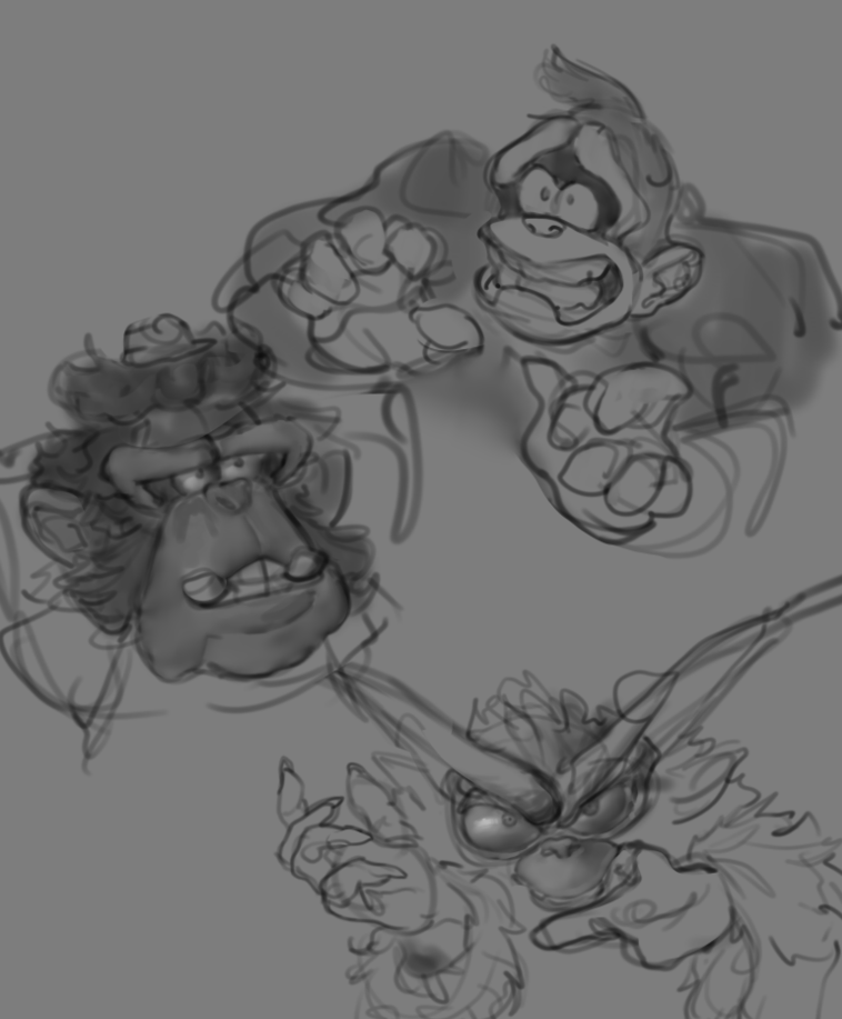 Gib_RutLedge's tweet image. some bananza doodles