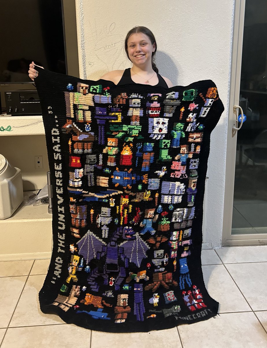 2kooI4you's tweet image. “And the universe said…”

@Minecraft @AMinecraftMovie @jackblack 
#Minecraft #AMinecraftMovie #steve 
Like, rt, and comment your fav mob on here!!!💕👑🐷