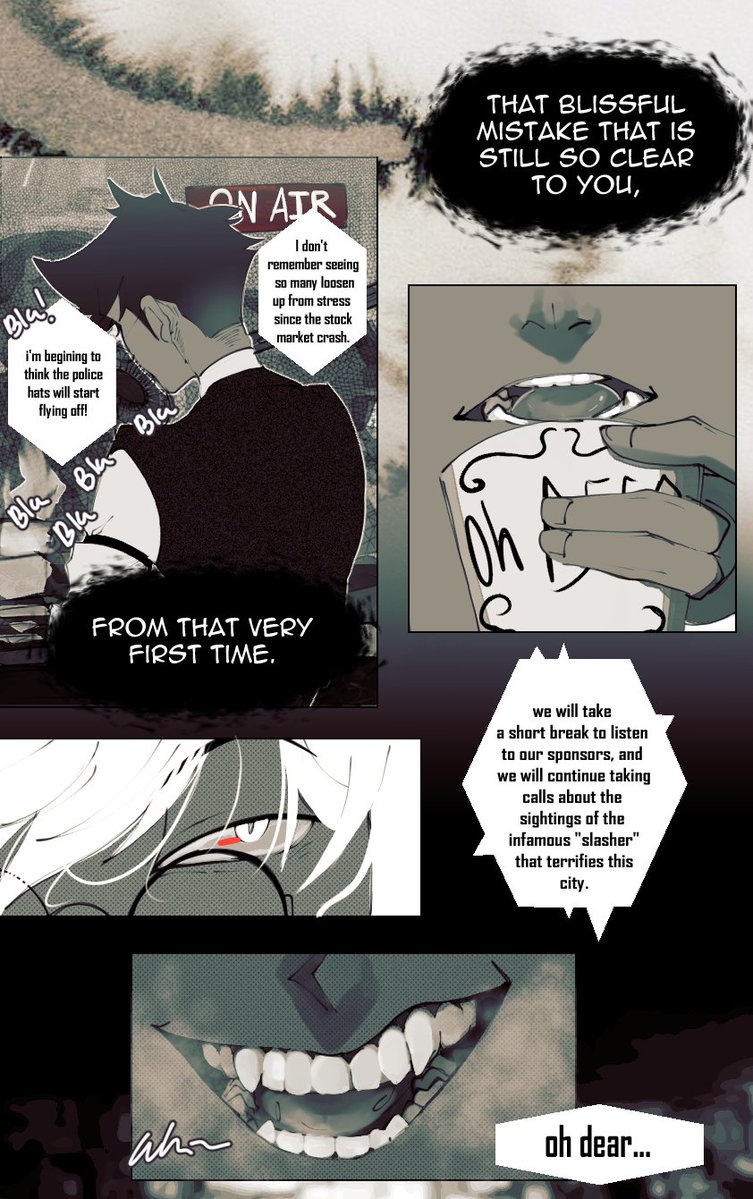 AxolemC's tweet photo. It seems our little voxy saw something he wasn't supposed to see.

Part. 4

#staticradio #radiostatic #alastorhuman #voxhazbinhotel https://t.co/dxcUDKfOzV