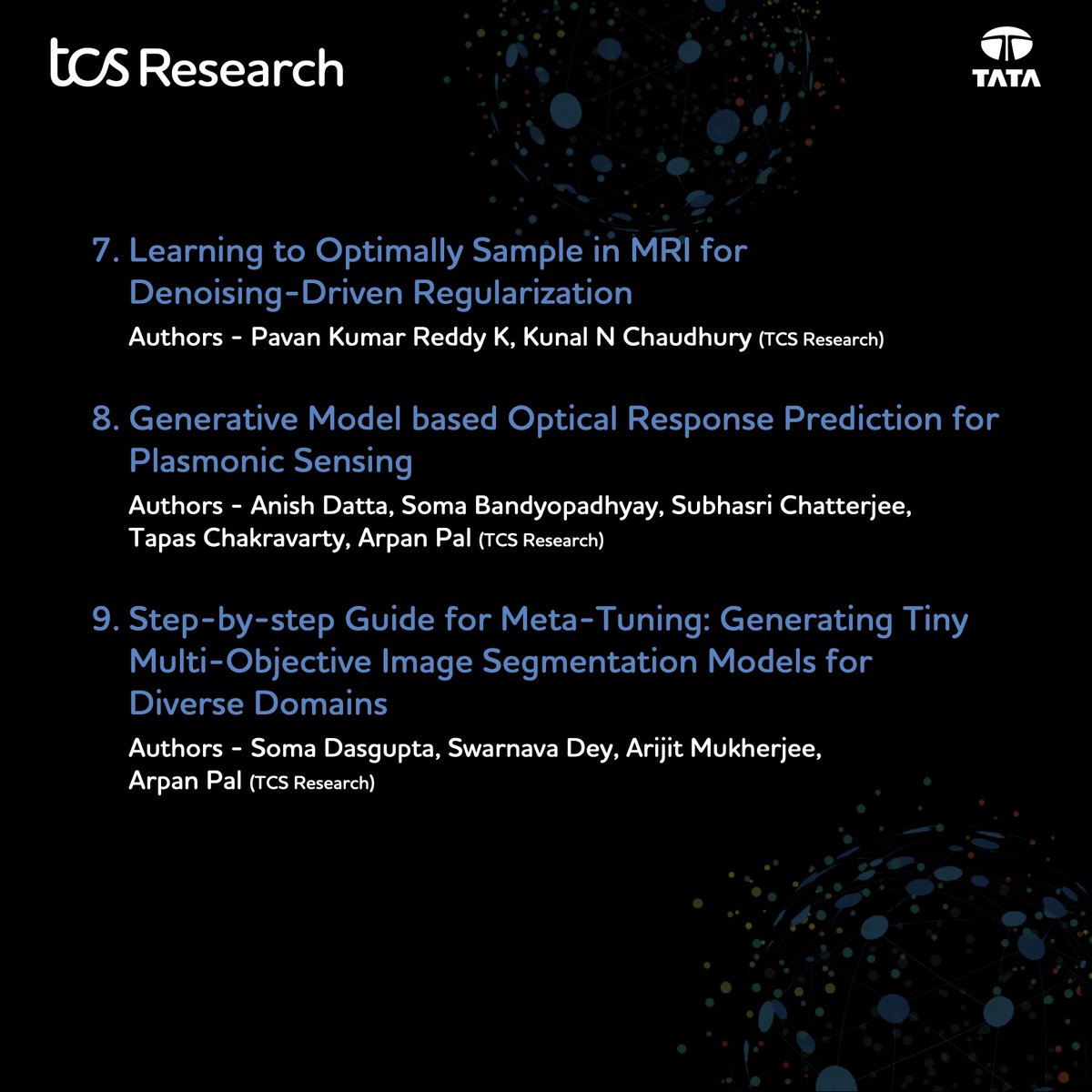 TCSResearch's tweet image. We are pleased to share that TCS Research is a Bronze Sponsor of the @ieeeICASSP  where TCS Research contributes significantly by delivering tutorial and presenting research papers.
Register here- bit.ly/4jk8hLp
#Research #SignalProcessing #ICASSP