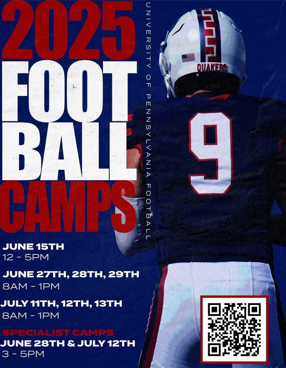 Thankyou to <a href="/pennfootball/">PENNFootball</a> for the Camp invite