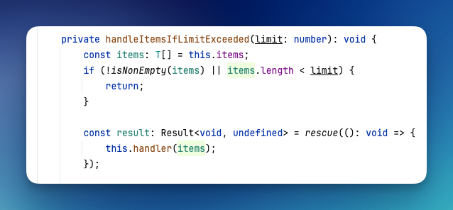 tobias_petry's tweet image. Am i insane?
I tried a TypeScript mode that forces you to type everything. Its more verbose - a lot more verbose...
But I now had some parts where errors havn't been found with inferred types.
I wouldn't do this for every project. But here I need a rock-solid implementation.