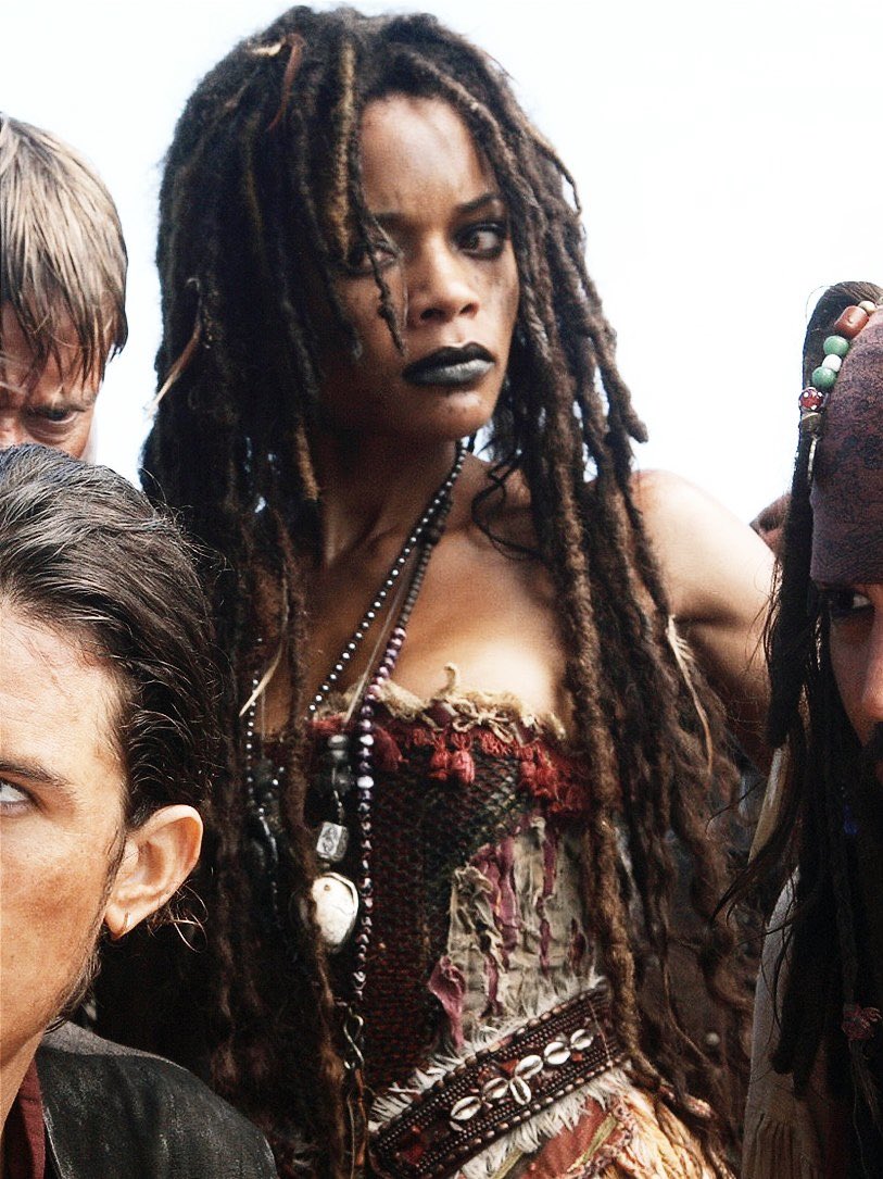 MADRAMAHA's tweet image. Naomie Harris as Tia Dalma from the Pirates of the Caribbean film series
