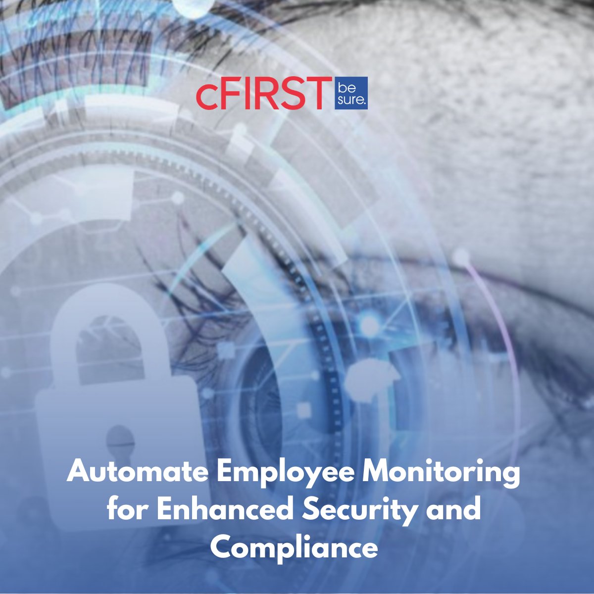 cFIRST_BGV's tweet photo. At #cFIRST, we help you secure your organization by automating continuous employee #monitoring. Here's why it is important
-Maintain compliance
-Increase workplace productivity
-Ensure organizational reputation
Stay ahead &amp; stay secure: https://t.co/jN3AT00lMa
#BackgroundChecks https://t.co/z4fpZCguC3