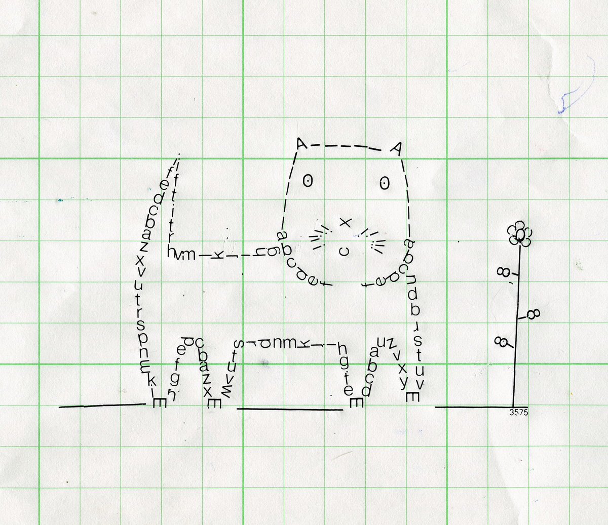 Wednesday evening #Letraset drawing. 
#dailydrawing #cat #art #illustration #thedailysketch