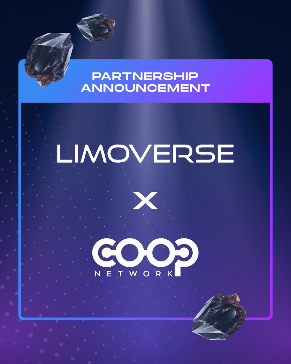 limoverseglobal's tweet photo. We’re joining forces with The Coop Network (@thegeomadao) to drive innovation at the intersection of health and blockchain! 🤝🏻

This partnership brings new opportunities for seamless, secure, and community-driven growth. 

Get ready for a new era of wellness and connection! 🚀 https://t.co/hwPLPV4AU3