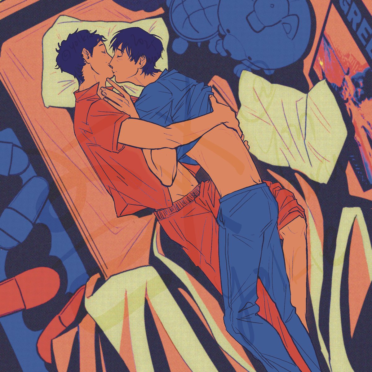 🎵 do you wanna be my boyfriend?
we'll run around the city and i'll kiss you again🎵