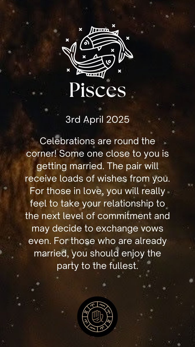 Astrologymatrix's tweet photo. Today’s #horoscope 3rd April 2025 (#Thursday)
#Sagittarius
#Capricorn
#Aquarius
#Pisces
#ZodiacSigns #astrologymatrix #thursdayvibes #ThursdayMotivation https://t.co/P7Vi6zfd4o