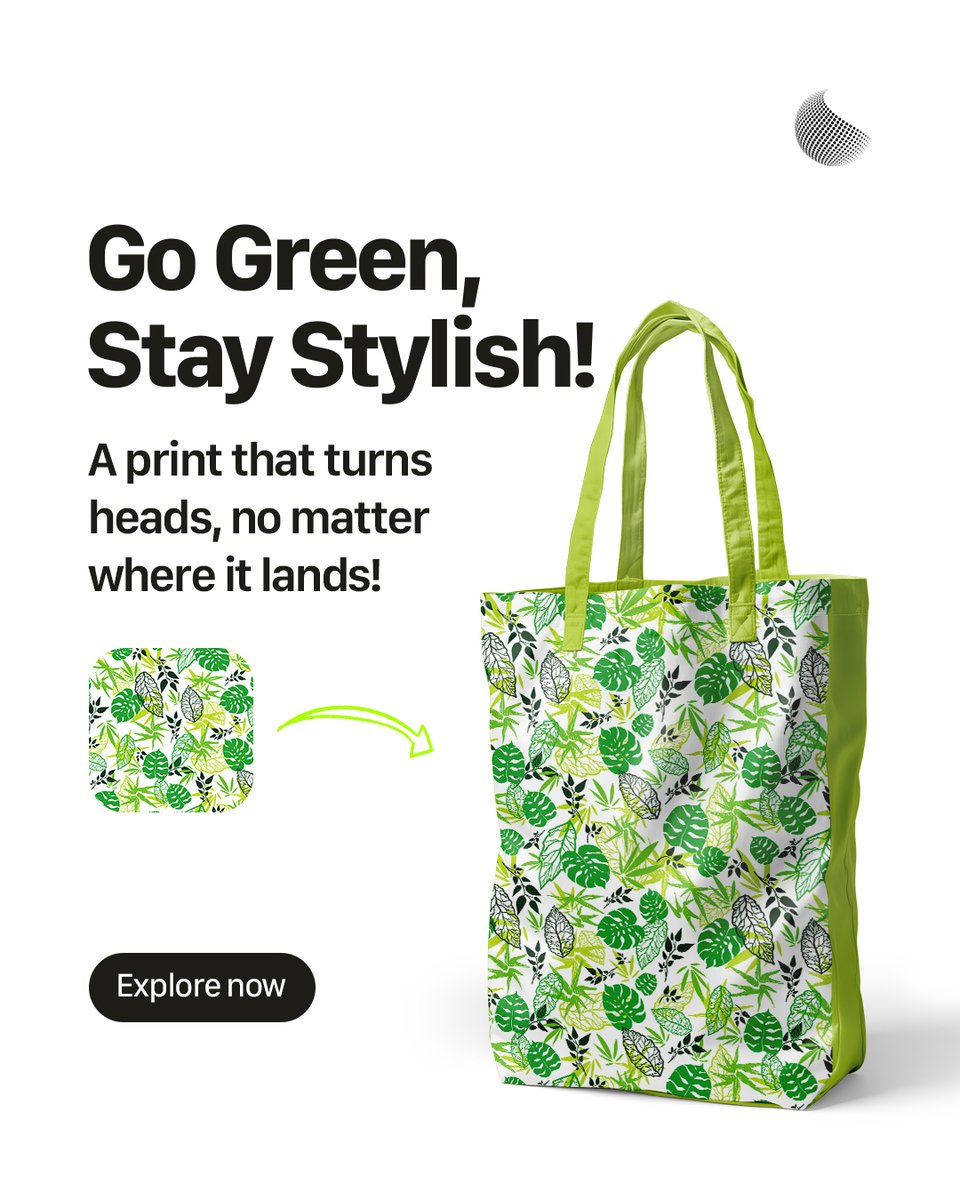 GreyExim's tweet image. 🌿 Go Green, Stay Stylish! 🌿
Leaf print fabrics: fresh, fab, and irresistible! 🍃💚 Perfect for your textile projects. ✨

Inspiration: tote bag. We print, you create. 😉🧵

#Fabric #Textiles #LeafPrint #TextileDesign #GreyExim #FabricShop #Sewing #Handmade #PrintedFabric