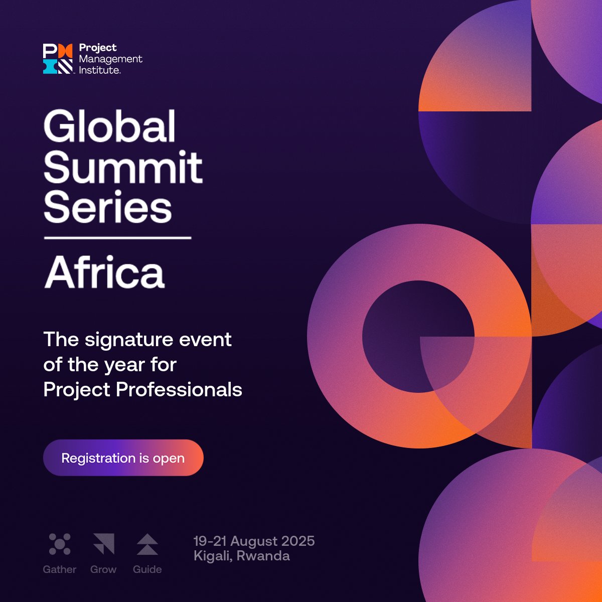 PMInstitute's tweet image. The wait is over—registration is OPEN for #PMIGlobalSummitSeriesAfrica! Let’s make #ProjectSuccess Africa’s superpower.

Register here: bit.ly/420zaOJ