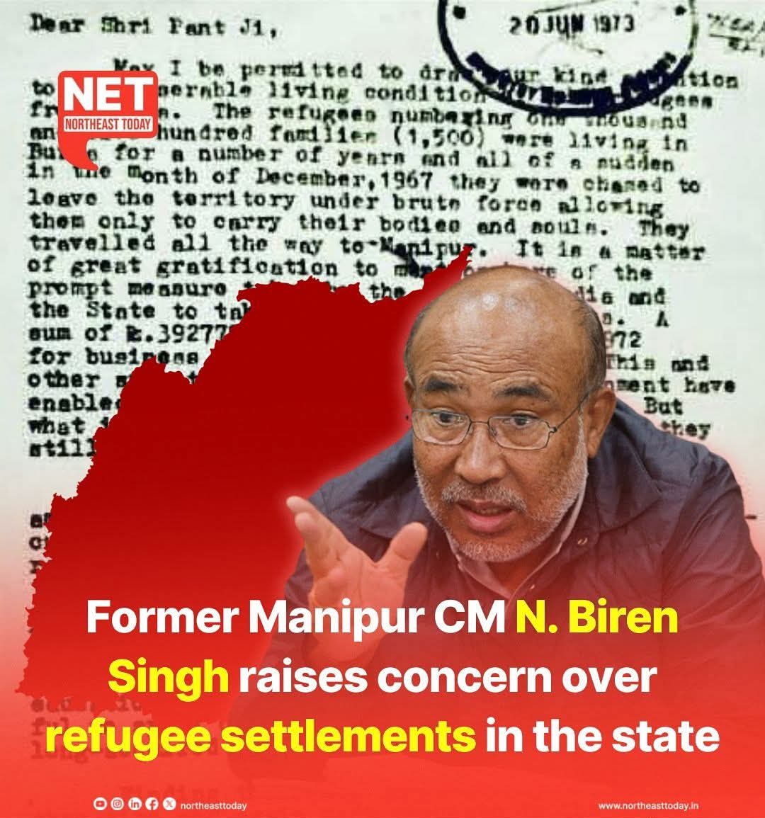 Frm. CM of #Manipur <a href="/NBirenSingh/">N. Biren Singh</a> linking his sponsored Ethnic Violence in the state with that of Refugee settlement in late 1960s due to then Burma's internal crisis lacks politico-historical truth. 

Fingers pointing at the Kukis alone is nothing but demonizing and his sinister